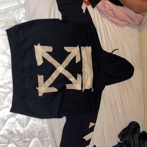 2XL off white hoodie /never worn /stock x